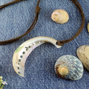 Abalone Shell Necklace N-0140-e