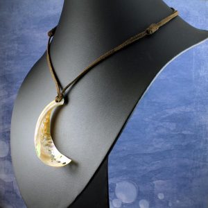 Abalone Shell Necklace N-0140-j