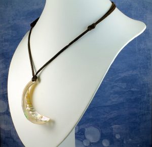 Abalone Shell Necklace N-0140-l