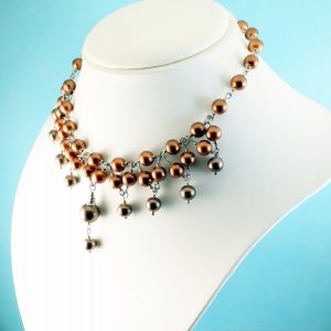 Bronze Freshwater Pearls N-0178-c