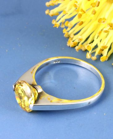 Citrine Solitaire Ring R-0151-b