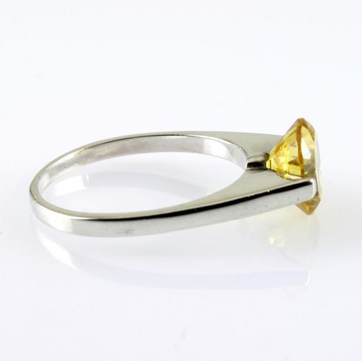 Citrine Solitaire Ring R-0151-g