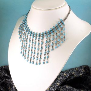 Cleopatra-Turquoise-Beads-N-0116