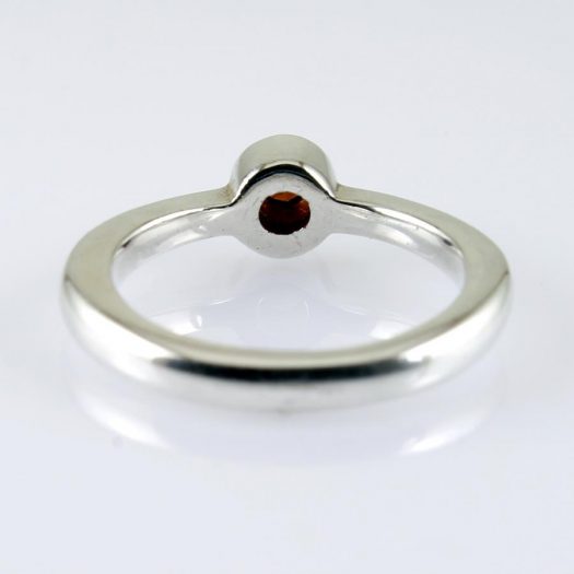 Garnet Pinpoint Ring R-0162-f