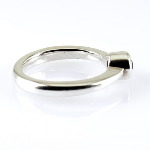 Garnet Pinpoint Ring R-0162-h