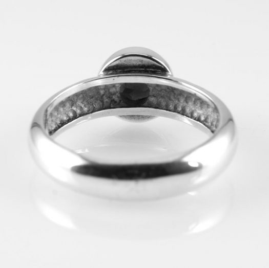 Garnet Round Ring R-0163-i