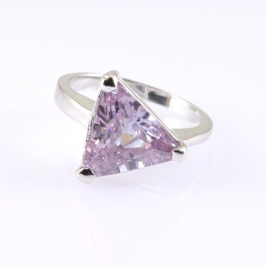 Lavender Spinel Triangle R-0180-h