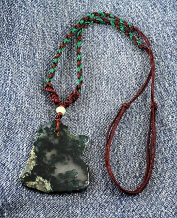 Moss Agate Necklace