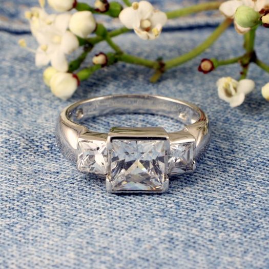 Quartz Crystal Ring R-0189-i