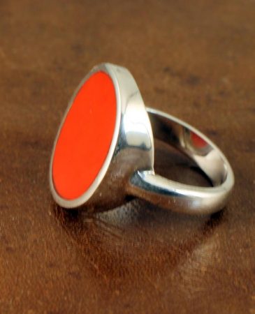 Red Coral Ring R-0104-b