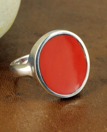 Red Coral Ring R-0104-i