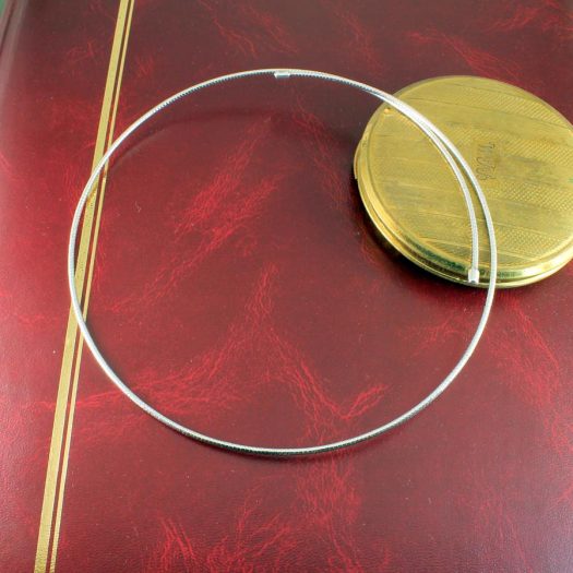 Silver Open Neck-Ring N-0187-l