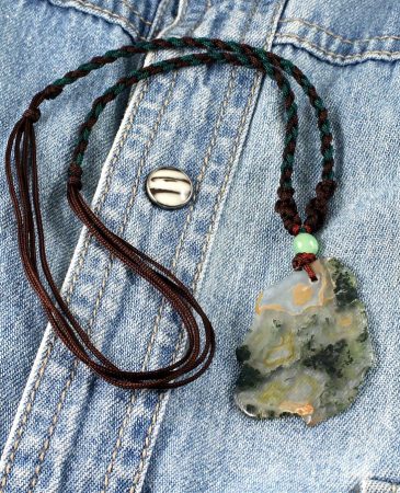 Translucent Moss Agate