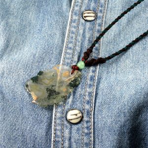 Translucent Moss Agate