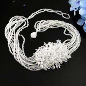 White-Seed-Bead-Choker