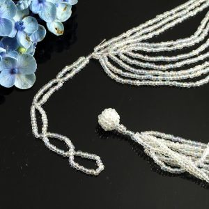 White-Seed-Bead-Choker