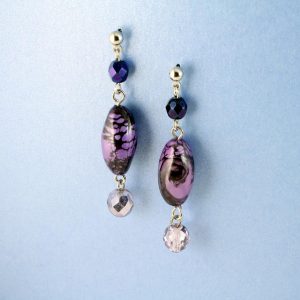 Lilac Pearl Drops E-0205-f