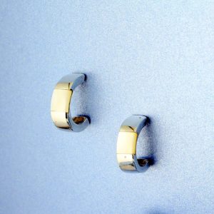 Mother-of-Pearl Curved Studs E-0218-i