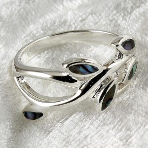 Paua-Shell-and-Silver-Ring-R-0215