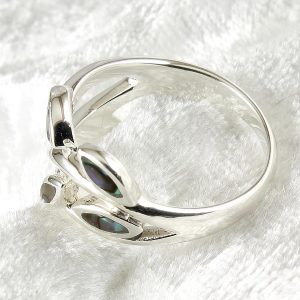 Paua-Shell-and-Silver-Ring-R-0215