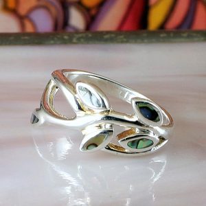 Paua-Shell-and-Silver-Ring-R-0215