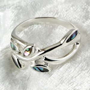 Paua-Shell-and-Silver-Ring-R-0215