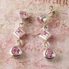 Mystic Quartz Drop Earrings SSF02