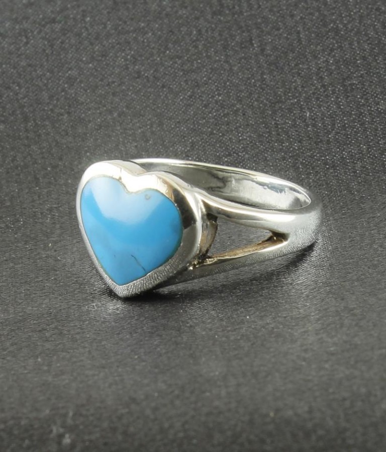 Turquoise Heart Ring Cybelle