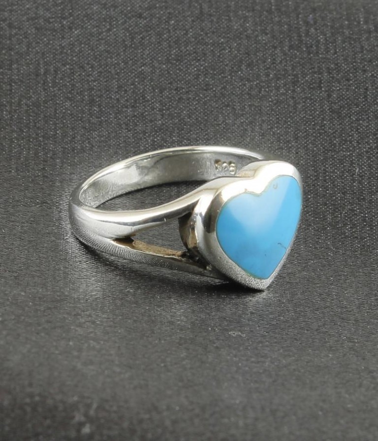 Turquoise Heart Ring Cybelle