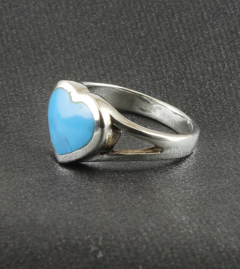 Turquoise Heart Ring - Cybelle