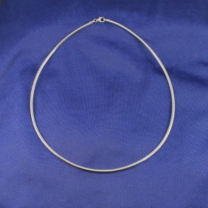 Sterling Silver Neck Ring N-0186-a