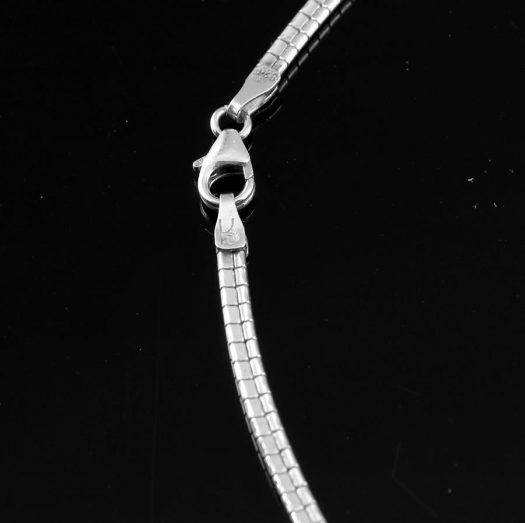 Sterling Silver Neck Ring N-0186-d