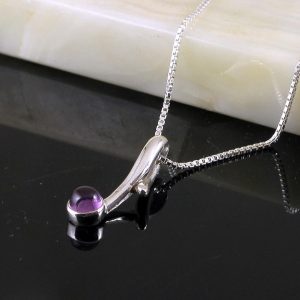 Amethyst-Loop-Necklace-N-0248