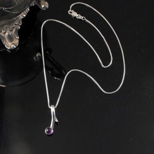 Amethyst-Loop-Necklace-N-0248