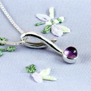 Amethyst-Loop-Necklace-N-0248