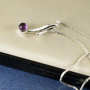 Amethyst-Loop-Necklace-N-0248