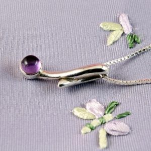 Amethyst Loop Pendant N-0248-l